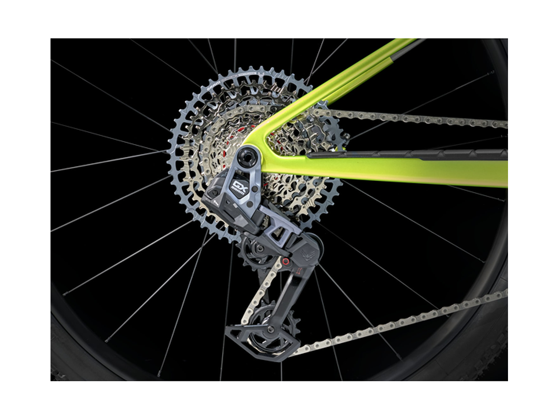 Bicicleta MTB Trek Supercaliber SL 9.7 AXS Gen 2 Verde 4