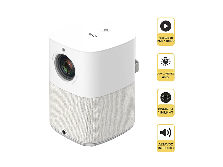 PROYECTOR INFINITY SMART FULL HD+ TELÓN 60 PULGADAS LEVO 3