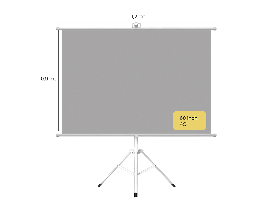 PROYECTOR INFINITY SMART FULL HD+ TELÓN 60 PULGADAS LEVO 6