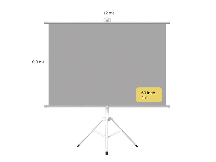 PROYECTOR INFINITY SMART FULL HD+ TELÓN 60 PULGADAS LEVO 6