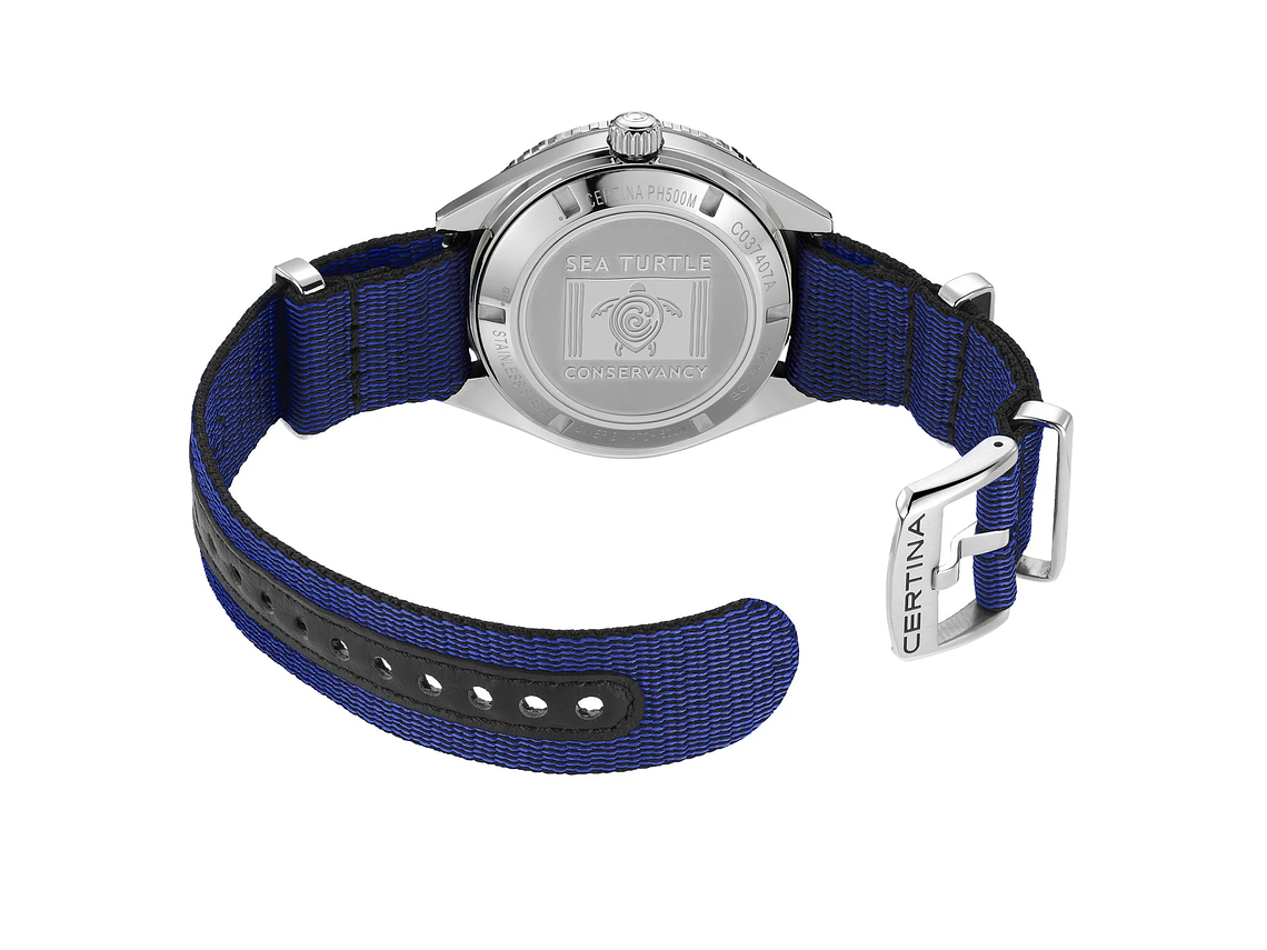 RELOJ CERTINA HOMBRE DS PH500M TEXTIL AZUL 4