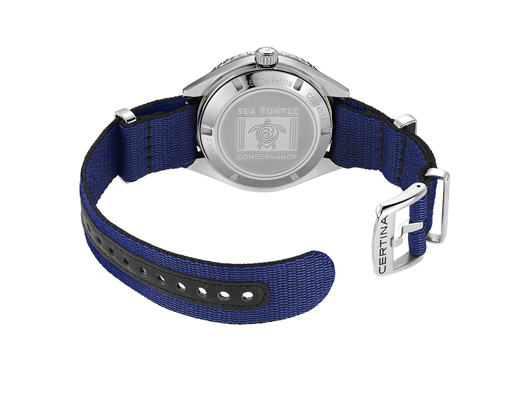 RELOJ CERTINA HOMBRE DS PH500M TEXTIL AZUL 4