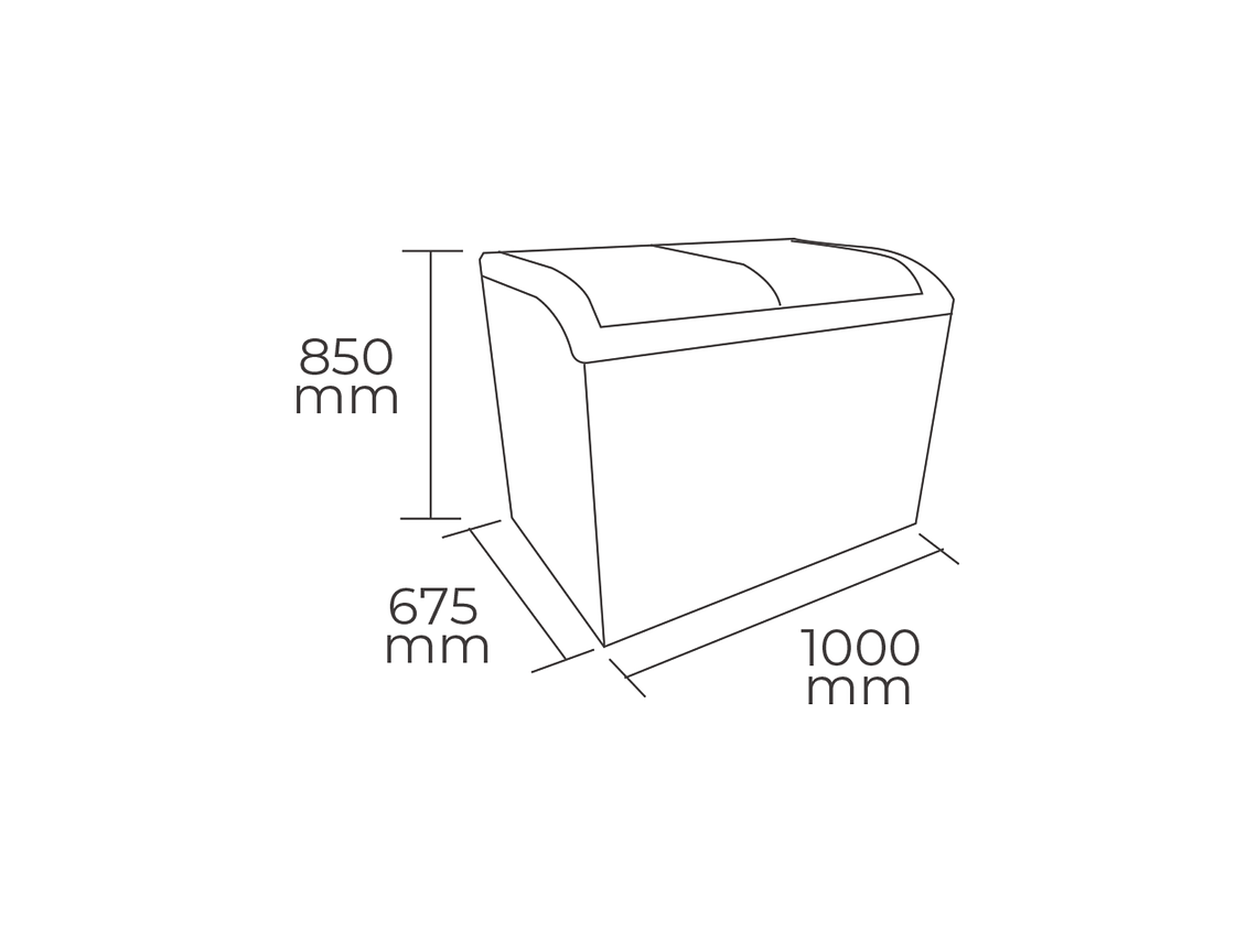 CONGELADOR TIPO ISLA 285 LTS. 3
