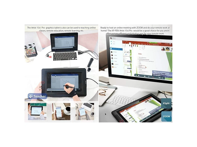 TABLETA DIGITALIZADORA GRÁFICA ARTIST 15.6 PRO 3