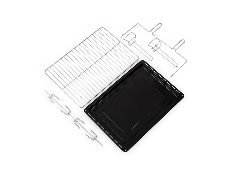 HORNO ELECTRICO THOMAS TH-100I ACERO INOXIDABLE 8