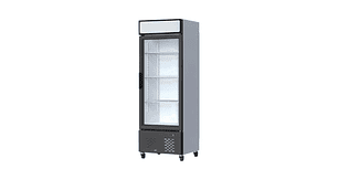 CONGELADOR VERTICAL DE 1 PUERTA DE VIDRIO 400 LITROS