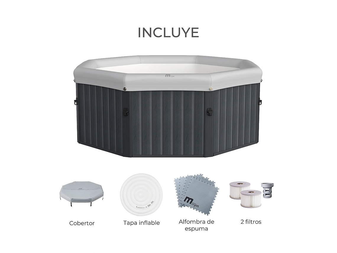 HOT TUB ARMABLE / SPA TUSCANY 6 FRAME / MSPA 6 PERSONAS 7