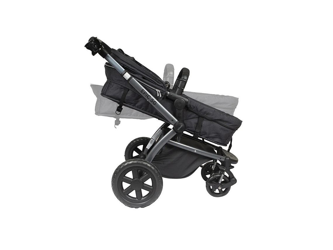 COCHE TRAVEL SYSTEM EPIC 5G BLACK INFANTI 6