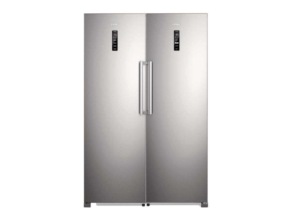 KIT REFRIGERADOR RTI4S + FREEZER FTI4S NOFROST INVERTER 617L 1