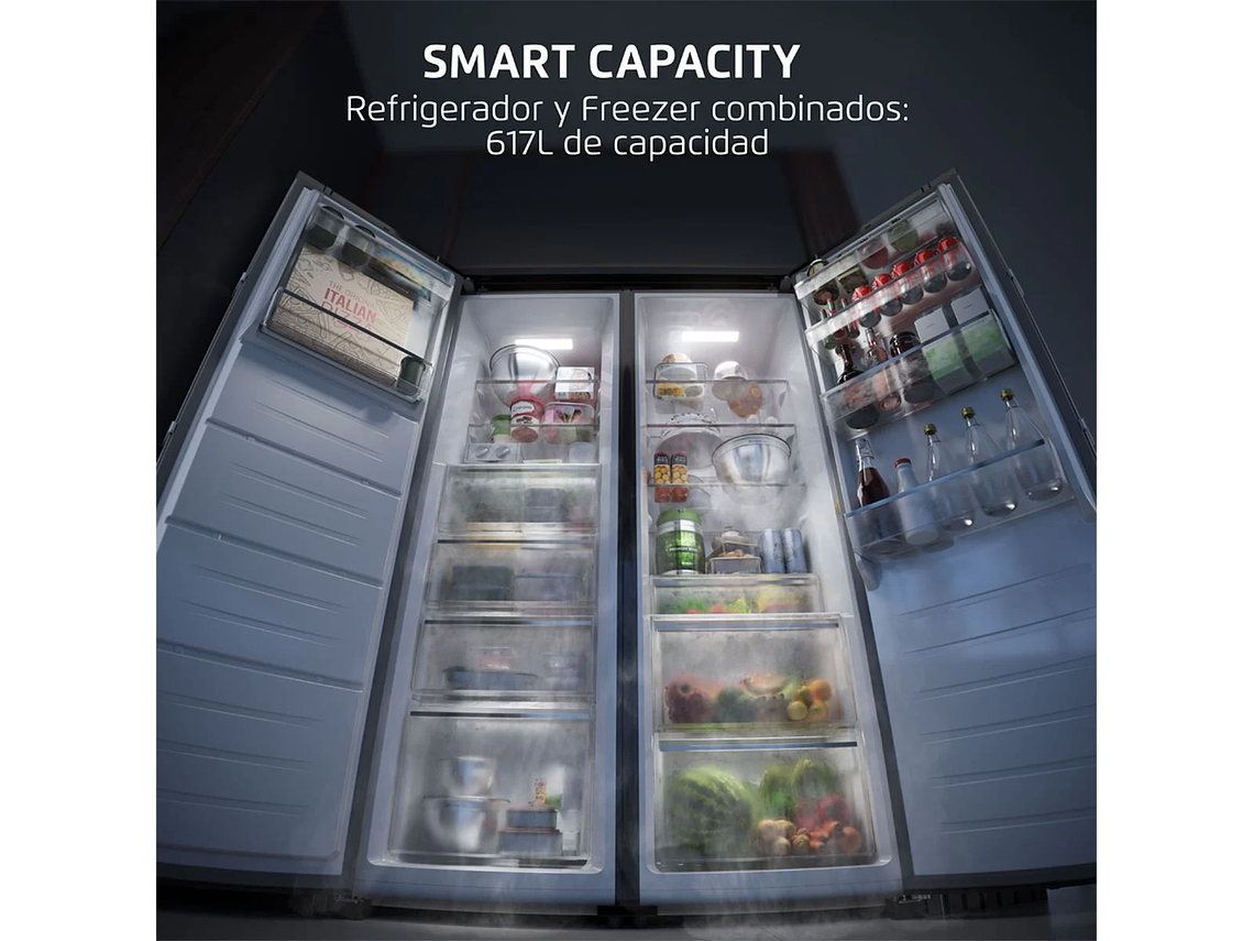 KIT REFRIGERADOR RTI4S + FREEZER FTI4S NOFROST INVERTER 617L 5
