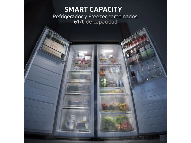 KIT REFRIGERADOR RTI4S + FREEZER FTI4S NOFROST INVERTER 617L 5