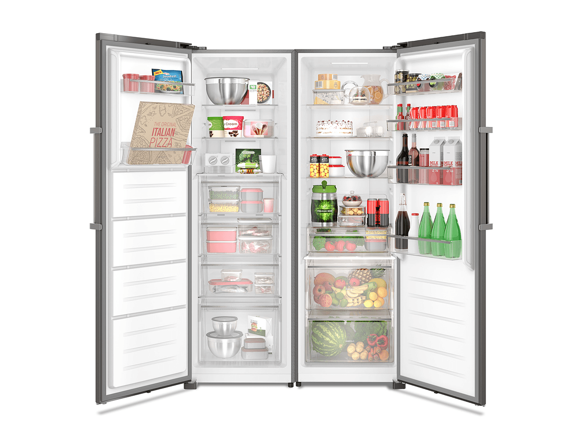 KIT REFRIGERADOR RTI4S + FREEZER FTI4S NOFROST INVERTER 617L 7