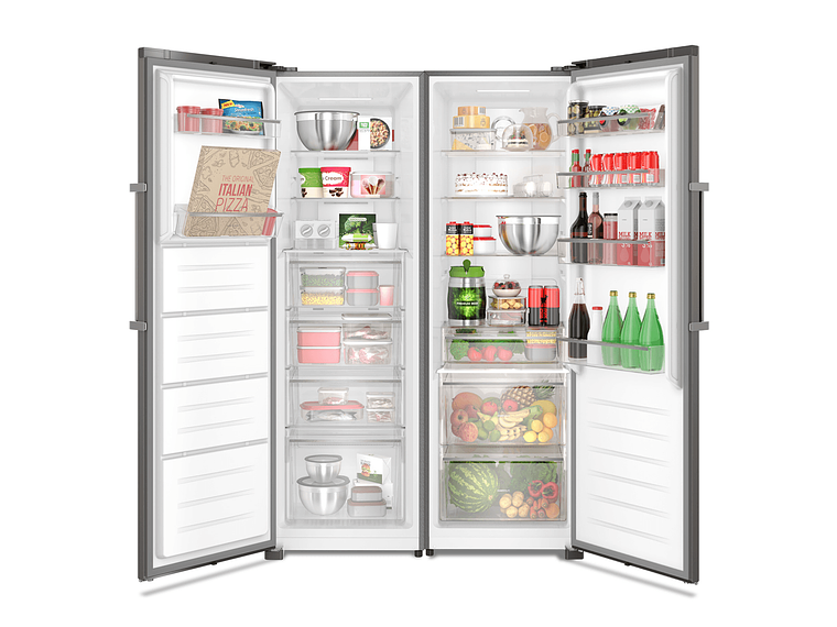 KIT REFRIGERADOR RTI4S + FREEZER FTI4S NOFROST INVERTER 617L 7