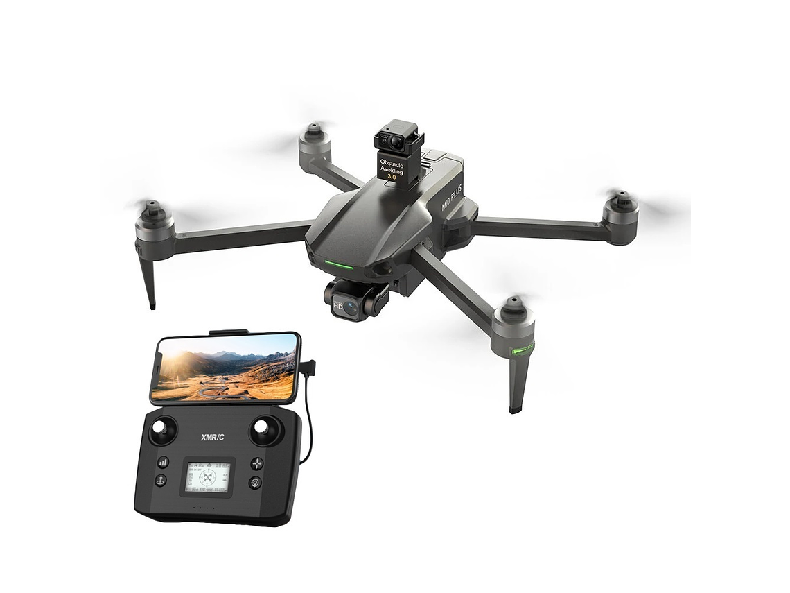 DRON WIFI 5G 4K EIS 4000M GPS EVASIÓN DE OBSTÁCULOS Y CONTROL CON PANTALLA M10 PLUS 2