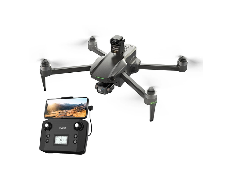 DRON WIFI 5G 4K EIS 4000M GPS EVASIÓN DE OBSTÁCULOS Y CONTROL CON PANTALLA M10 PLUS 2
