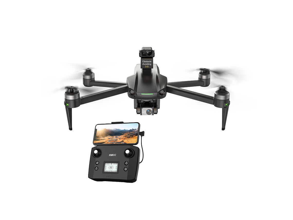 DRON WIFI 5G 4K EIS 4000M GPS EVASIÓN DE OBSTÁCULOS Y CONTROL CON PANTALLA M10 PLUS 4