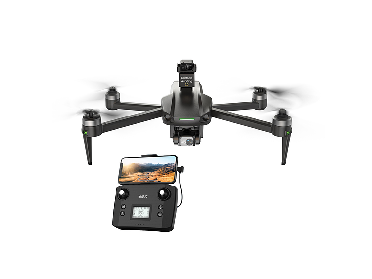 DRON WIFI 5G 4K EIS 4000M GPS EVASIÓN DE OBSTÁCULOS Y CONTROL CON PANTALLA M10 PLUS 4