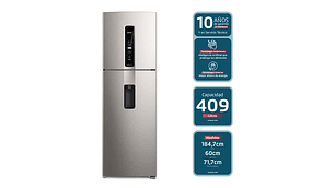 REFRIGERADOR FENSA TOP FREEZER NO FROST 409 L IW45S SILVER