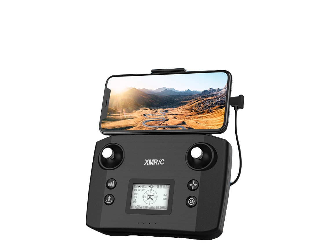 DRON WIFI 5G 4K EIS 4000M GPS EVASIÓN DE OBSTÁCULOS Y CONTROL CON PANTALLA M10 PLUS 7