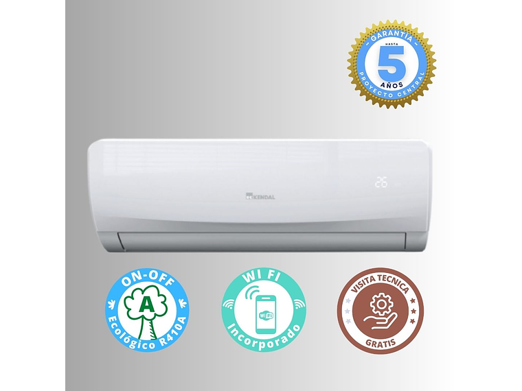 AIRE ACONDICIONADO ON/OFF 24000BTU WIFI APP 1
