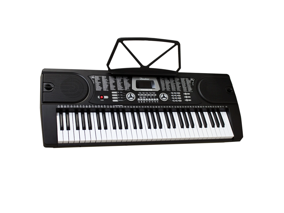 TECLADO MUSICAL ELECTRÓNICO 61 TECLAS CON MICRÓFONO - PS 1