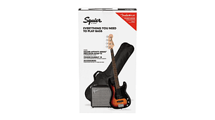 PACK SQUIER BAJO ELÉCTRICO PRECISION BASS PJ AFFINITY