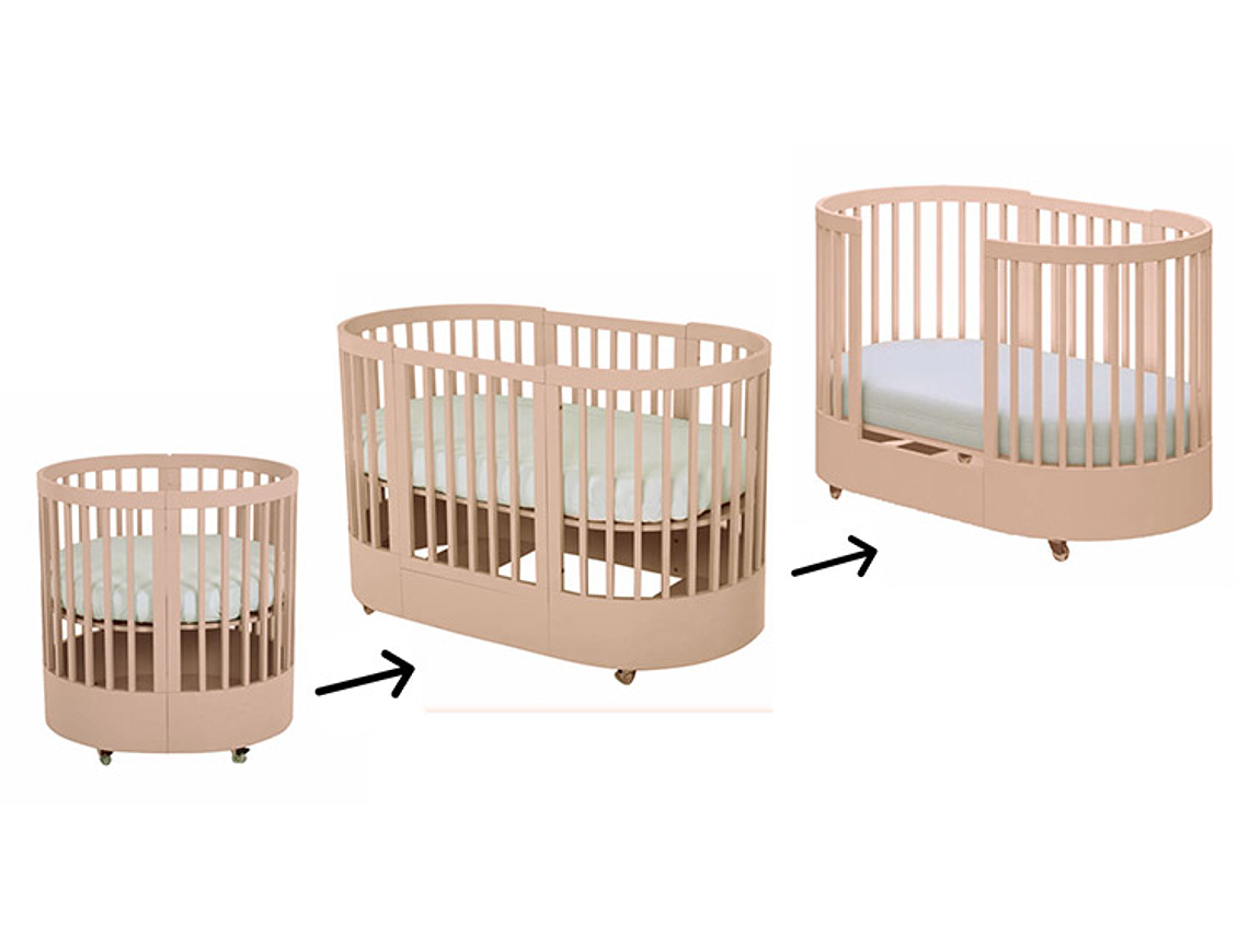 CUNA KIDSCOOL ROGRESIVA SOGNARE 3292.10R ROSADO 3