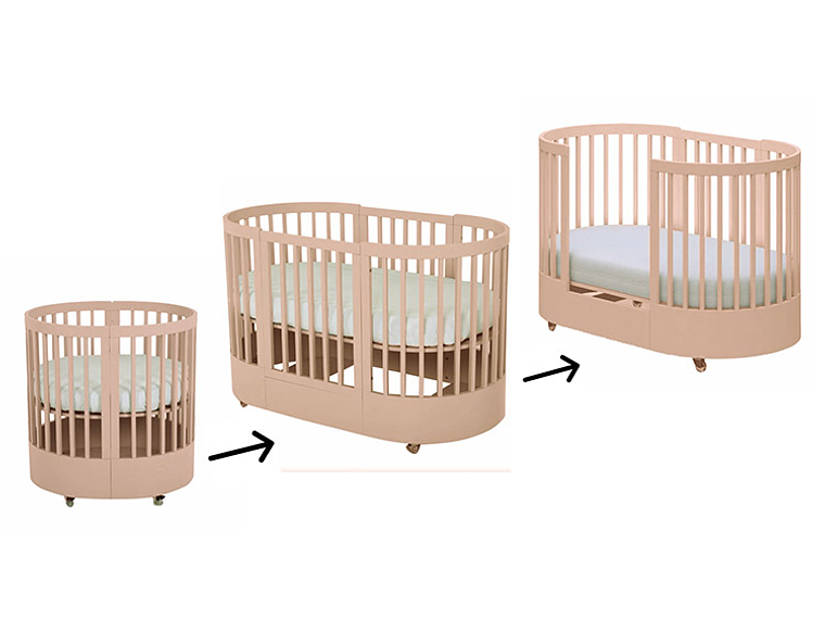 CUNA KIDSCOOL ROGRESIVA SOGNARE 3292.10R ROSADO 3