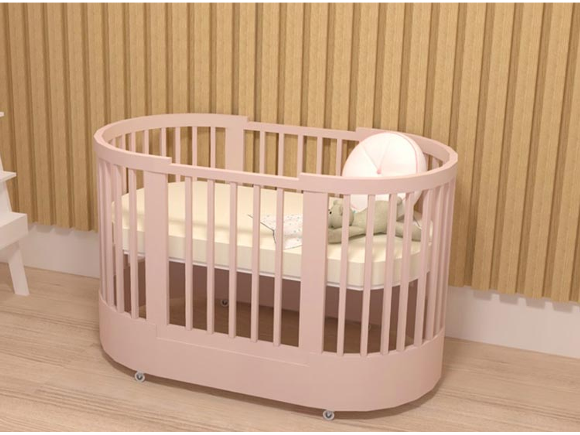 CUNA KIDSCOOL ROGRESIVA SOGNARE 3292.10R ROSADO 5