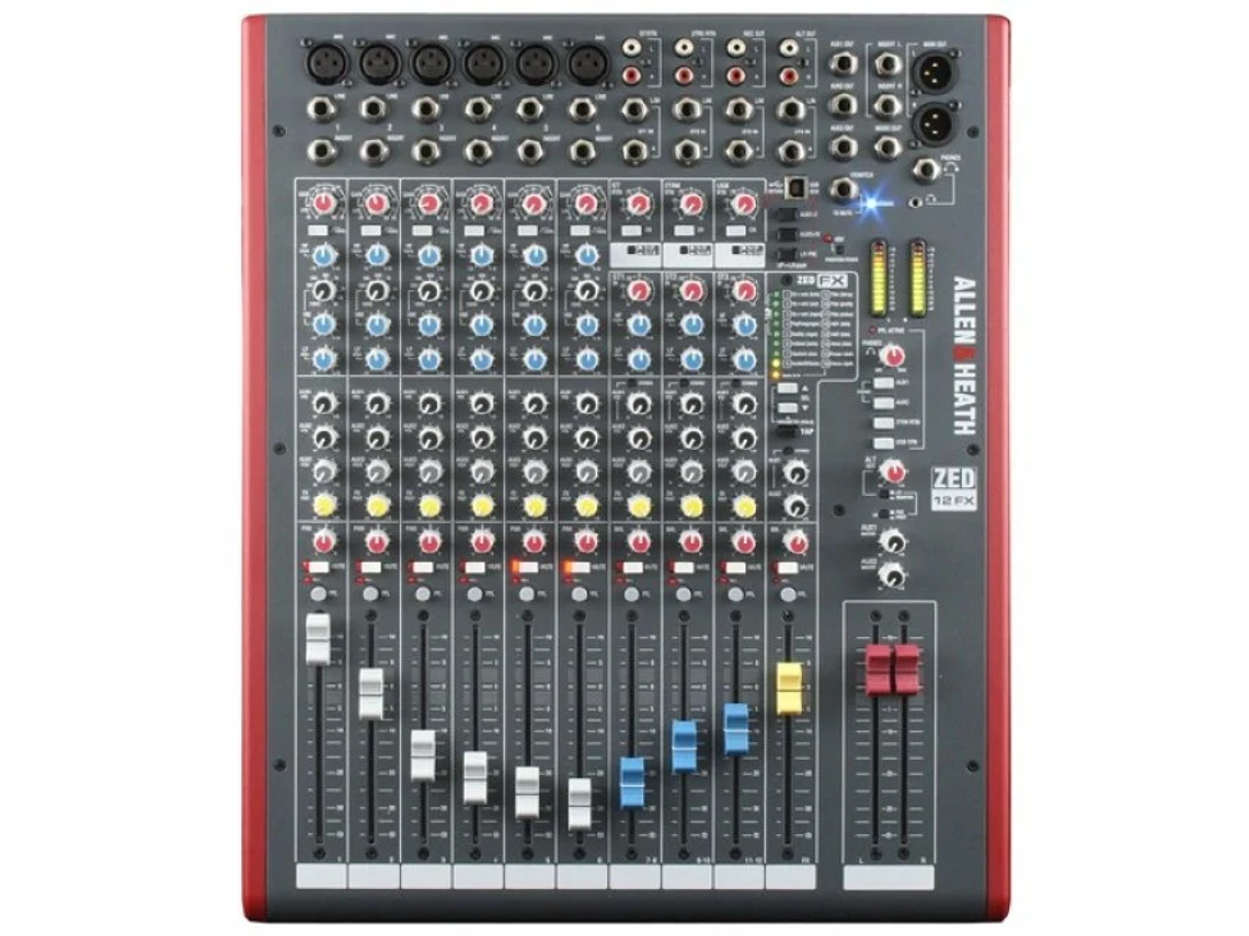 MIXER ALLEN & HEATH ZED12FX USB CON EFECTOS 1