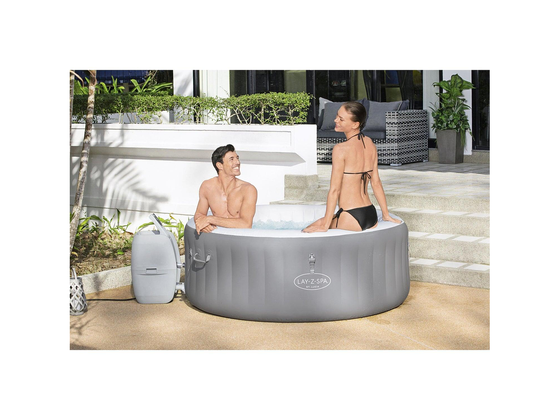 HOT TUB SPA JACUZZI INFLABLE ST. LUCIA 3 PERSONAS BESTWAY 2