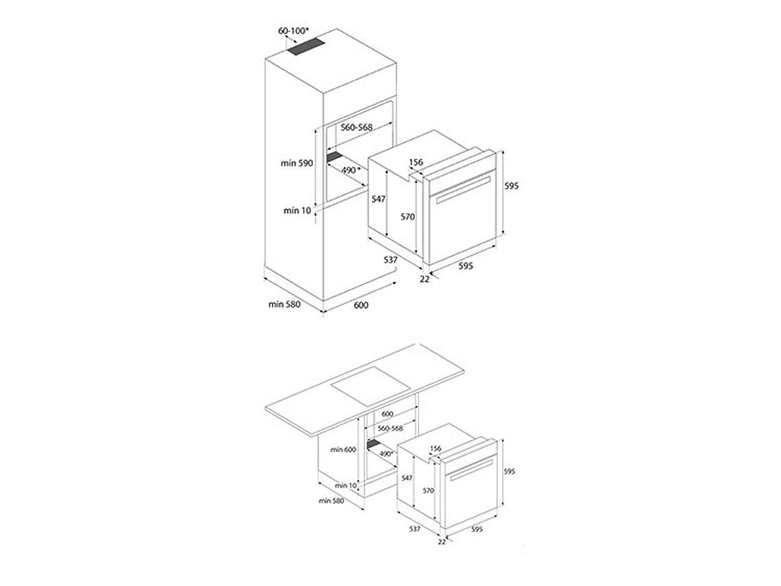 HORNO ELÉCTRICO TEKA STEAKMASTER EMPOTRABLE 9