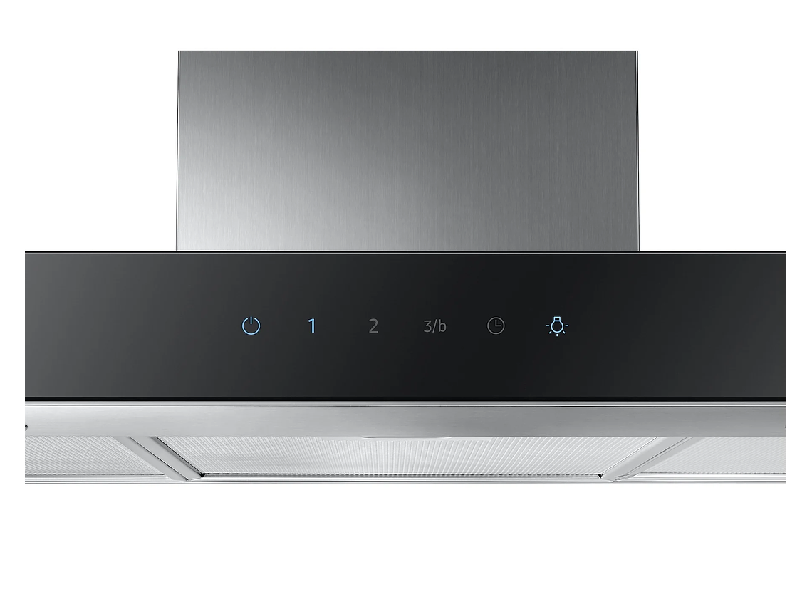 CAMPANA SAMSUNG FILTRO LAVABLE ALUMINIO, PANEL TÁCTIL 90CM 6