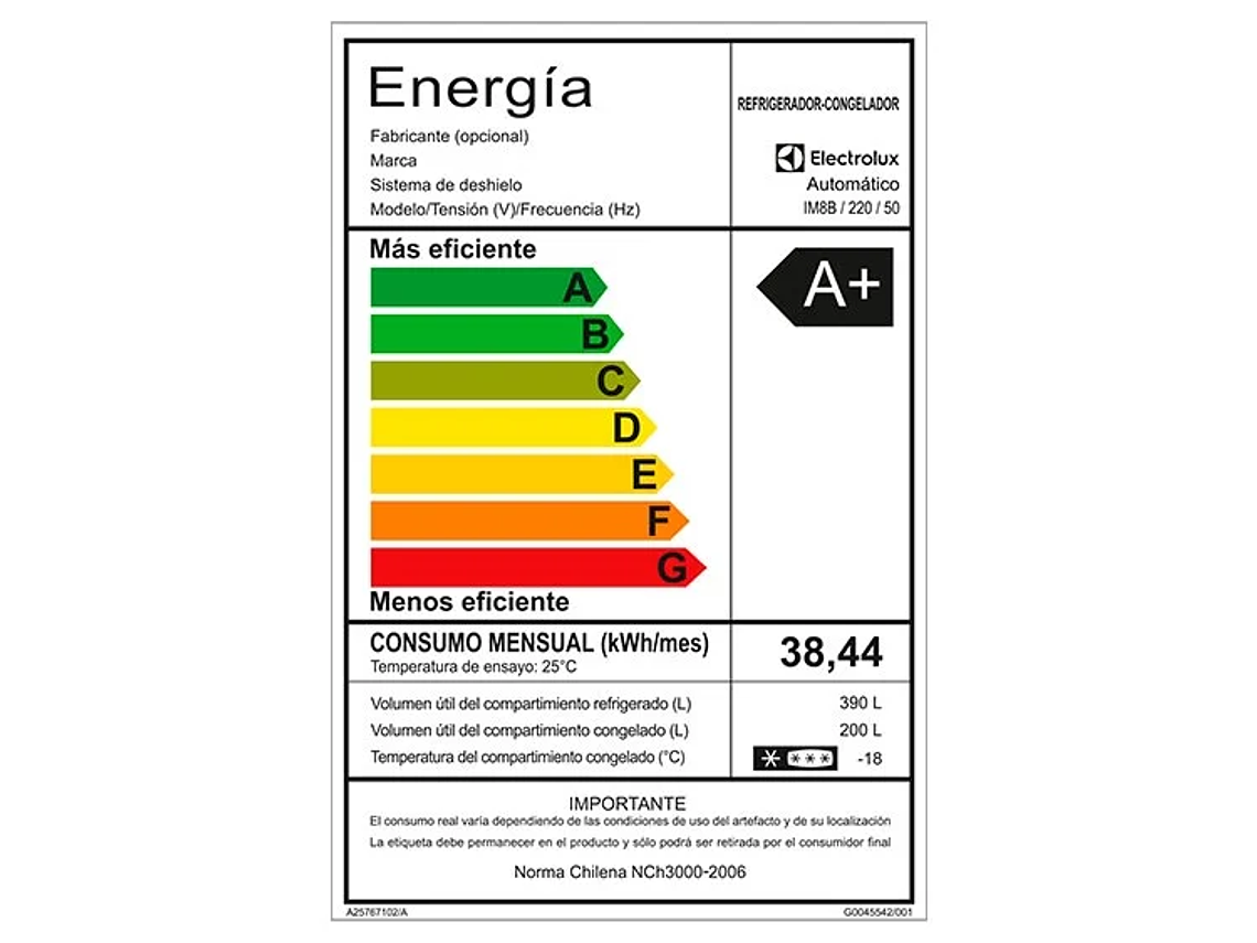 REFRIGERADOR FRENCH DOOR ELECTROLUX 590 L NO FROST IM8B 11