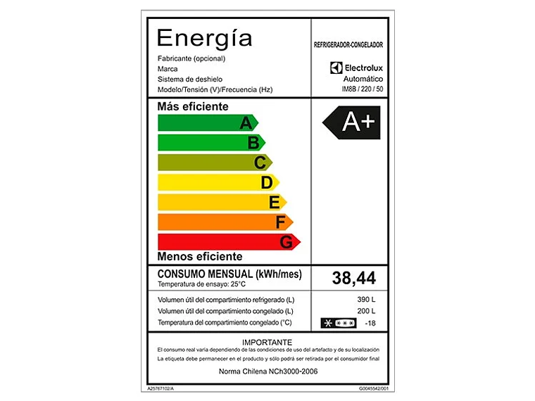 REFRIGERADOR FRENCH DOOR ELECTROLUX 590 L NO FROST IM8B 11