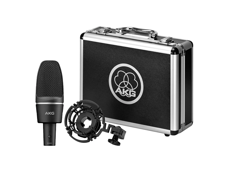 MICROFONO CONDENSADOR XLR AKG C3000 4