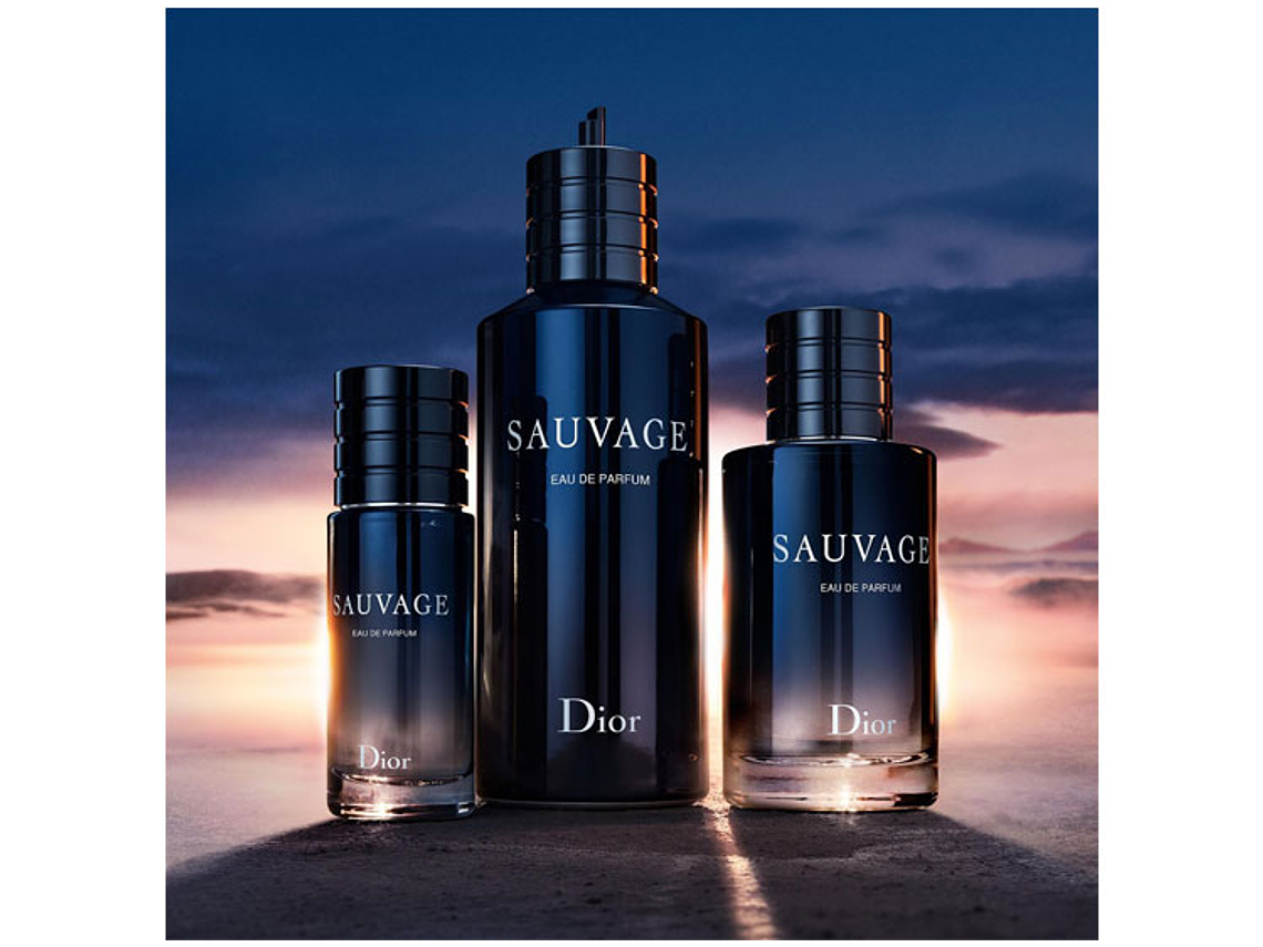 PERFUME DIOR RECARGA SAUVAGE HOMBRE EDP 300 ML 4