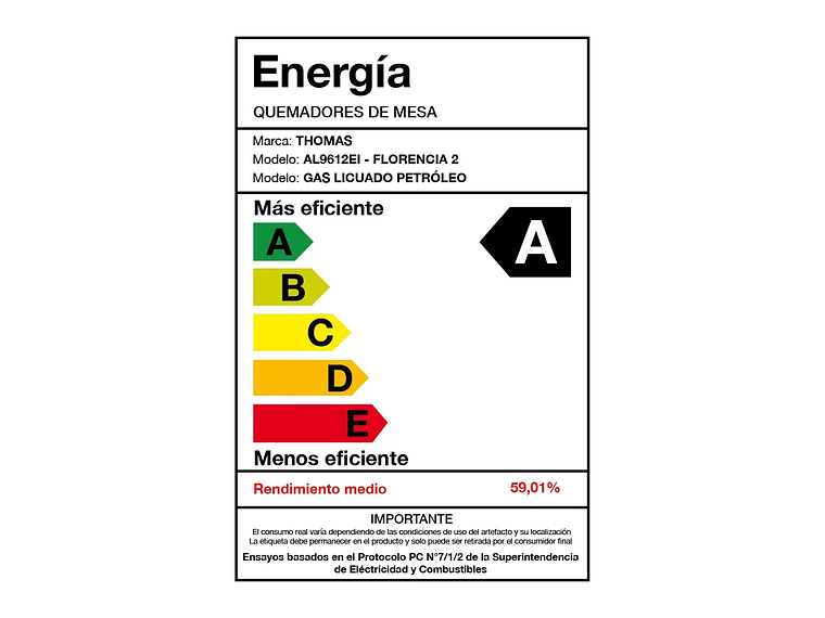 COCINA 5 QUEMADORES HORNO DE 130 LTS 8