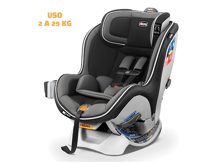 SILLA AUTO CHICCO SILLA CONVERTIBLE NEXTFIT ZIP CARBON GRIS 1
