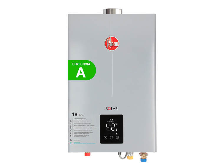 CALEFONT 18 LITROS GAS NATURAL TIRO FORZADO RHEEM 1