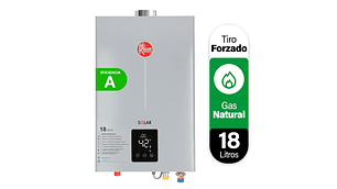 CALEFONT 18 LITROS GAS NATURAL TIRO FORZADO RHEEM