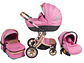 COCHE DALIAN 3EN 1 DE VOYAGE PINK - Miniatura 1