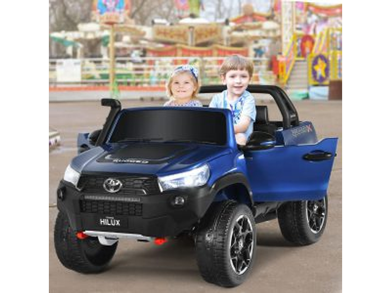 AUTO TOYOTA HILUX RUGGED X 12V BLUE PINTURA REAL 3