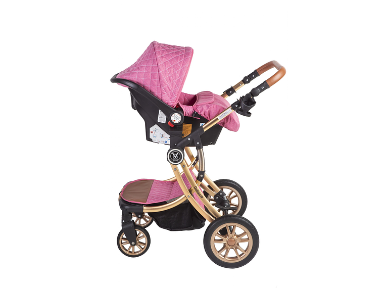 COCHE DALIAN 3EN 1 DE VOYAGE PINK 3