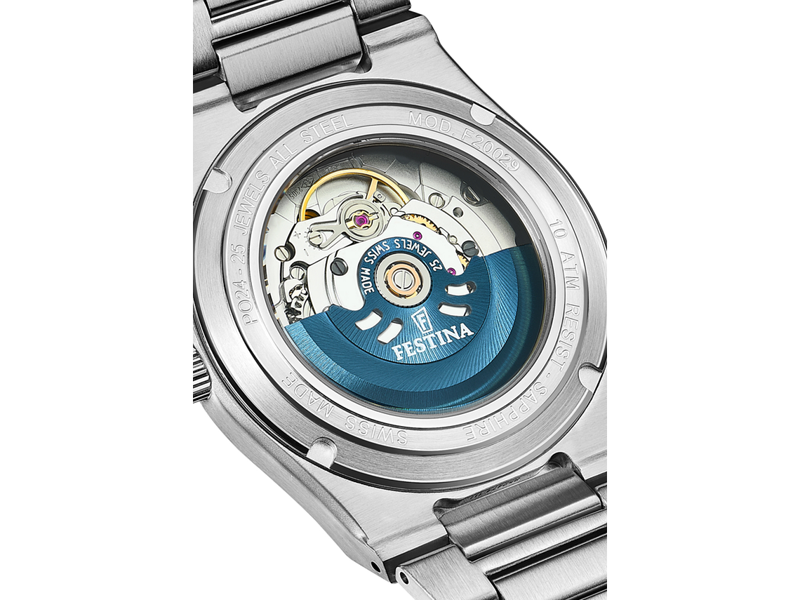 RELOJ F20054/4 FESTINA SWISS AZUL MUJER AUTOMÁTICO 4