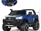 AUTO TOYOTA HILUX RUGGED X 12V BLUE PINTURA REAL - Miniatura 7