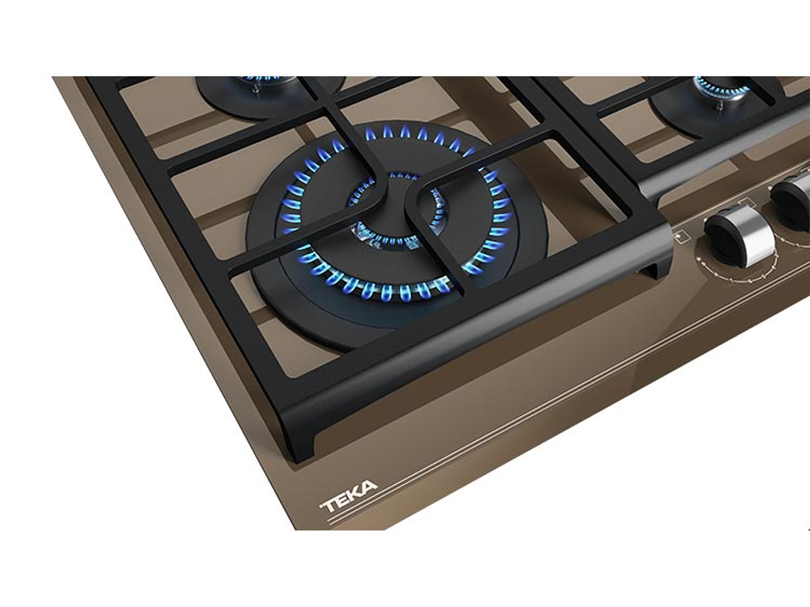 ENCIMERA GAS TEKA 4 PLATOS GZC 64320 XBB BUT LB 6