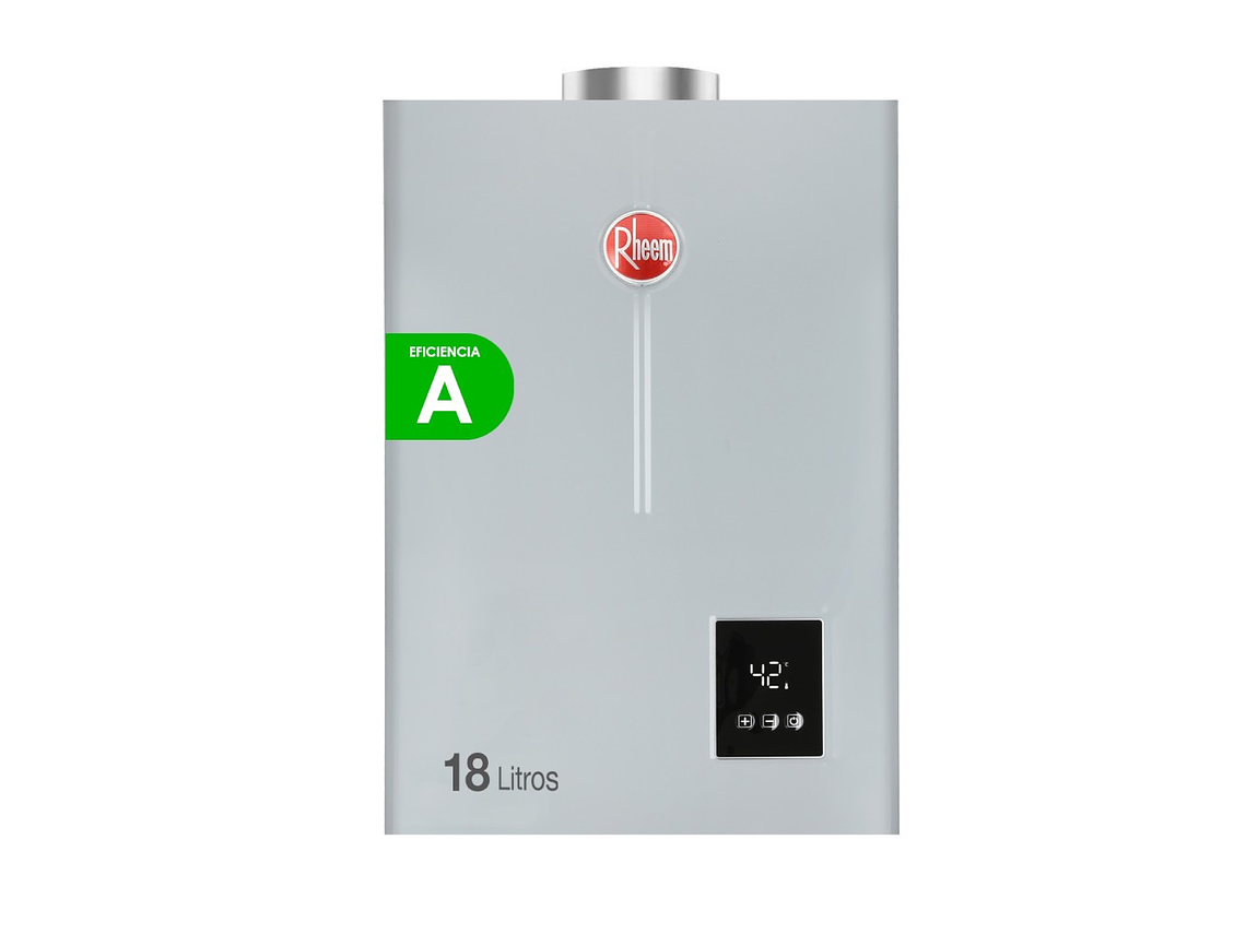 CALEFONT 18 LITROS GAS LICUADO TIRO FORZADO RHEEM 1