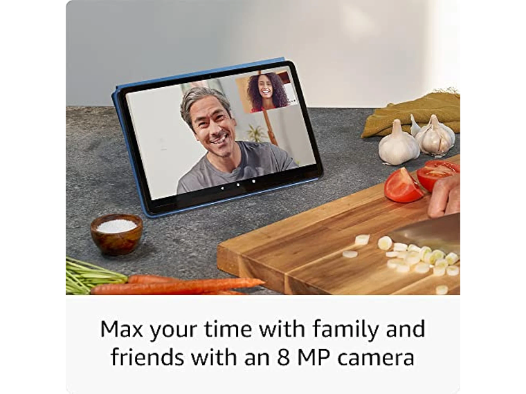 TABLET AMAZON FIRE MAX 11'DE 64 GB CON FUNDA DELGADA Y PROTECTOR 4