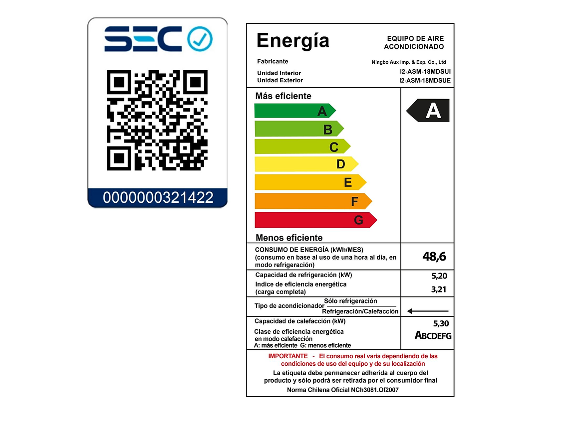 AIRE ACONDICIONADO INVERTER 18000BTU WIFI APP 3